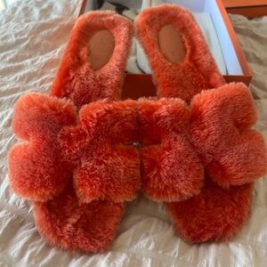 Hermes Oran Shearling